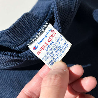 90's "made in USA" champion リバースウィーブ スウェット シャツ (ネイビー)