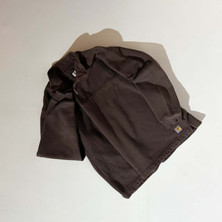 90's～00's Carhartt ハーフジップ スウェット シャツ