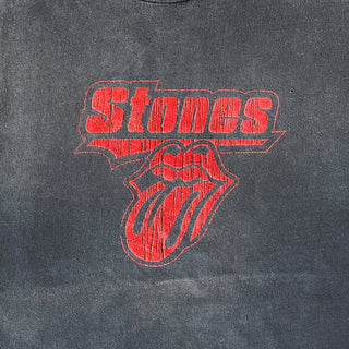 The Rolling Stones "LIP & TONGUE" フェード ボロ バンド Tシャツ