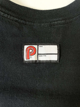 "made in USA" Piloti センターライン プリントTシャツ