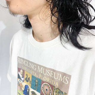 Hanes "RINGLING MUSEUMS" アート Tシャツ