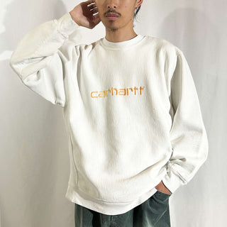 80's "made in USA" Carhartt リバースウィーブ スウェット シャツ