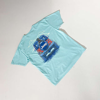 COMFORT COLORS JEEP 両面プリント 企業 Tシャツ