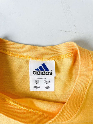 90's ~"made in USA" adidas センターロゴ プリント Tシャツ