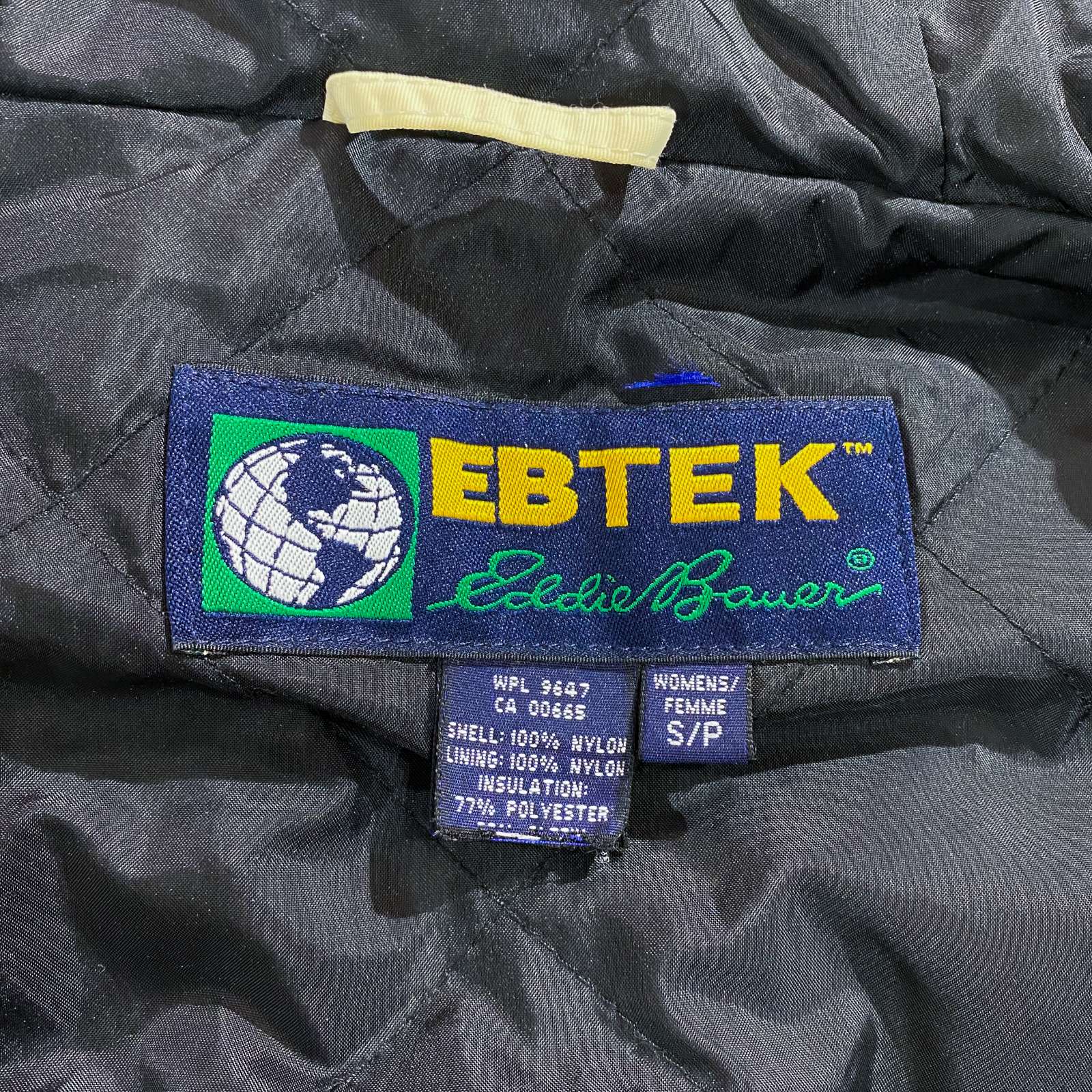 古着–90's～ Eddie Bauer EBTEK ダブルジップ ドローコード ナイロン 