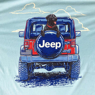 COMFORT COLORS JEEP 両面プリント 企業 Tシャツ