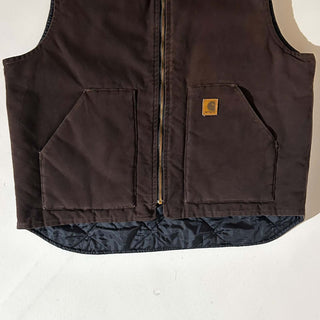 00's Carhartt キルティング ダック ベスト