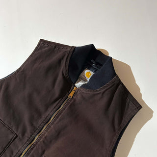 00's Carhartt キルティング ダック ベスト