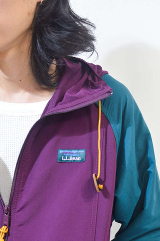 00's L.L. Bean チロリアンテープ ラグラン パッカブル仕様 アノラックジャケット