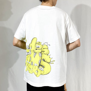 ''COMME des GARÇONS×KAWS'' コラボ リンクプリント アート Tシャツ