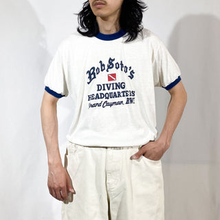 90's "made in USA" stedman リンガー Tシャツ