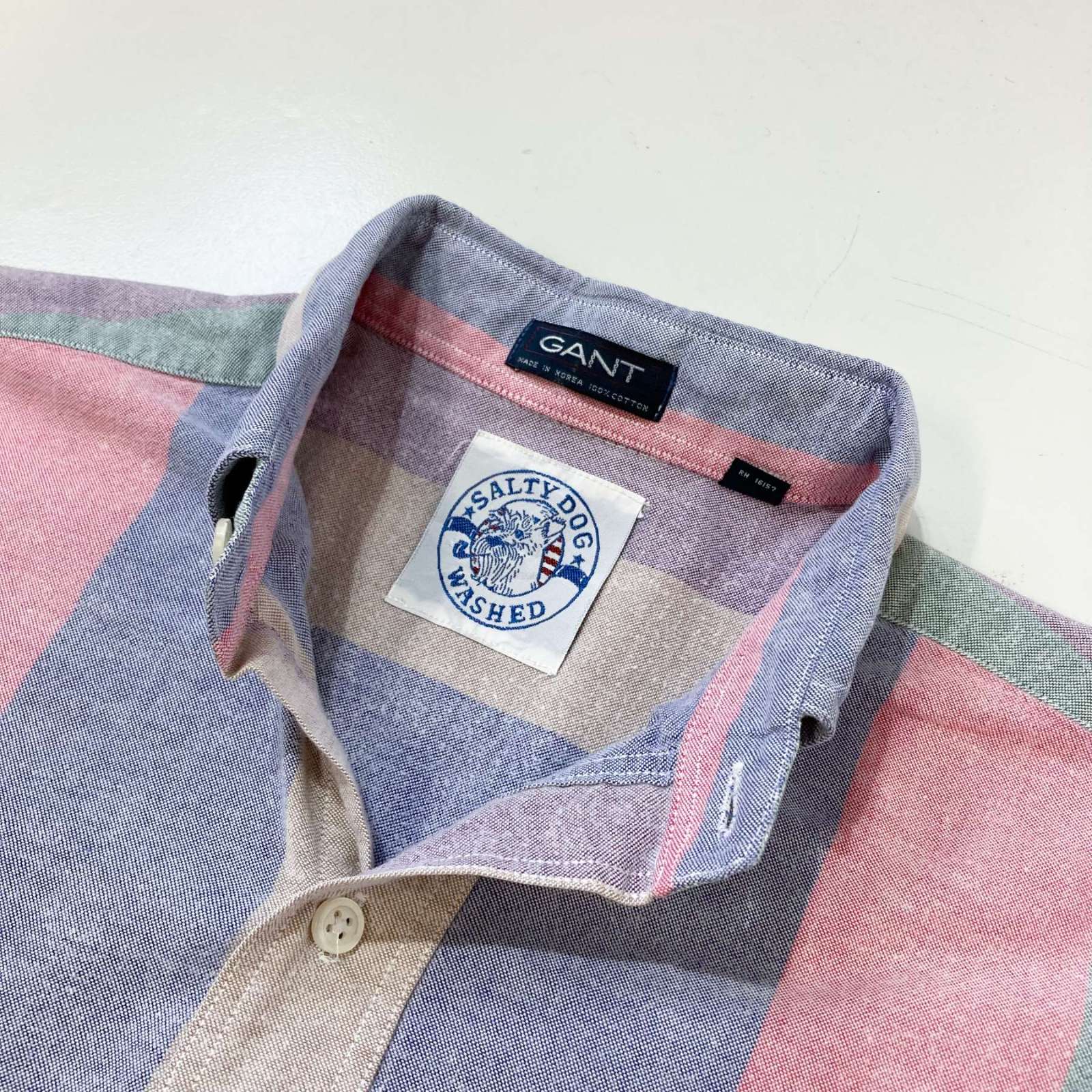 古着–GANT L/S ストライプシャツ – 【古着通販】 Gleeful Web Store