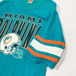 "made in USA" TEAM RATED "MIAMI DOLPHINS" フットボール Tシャツ