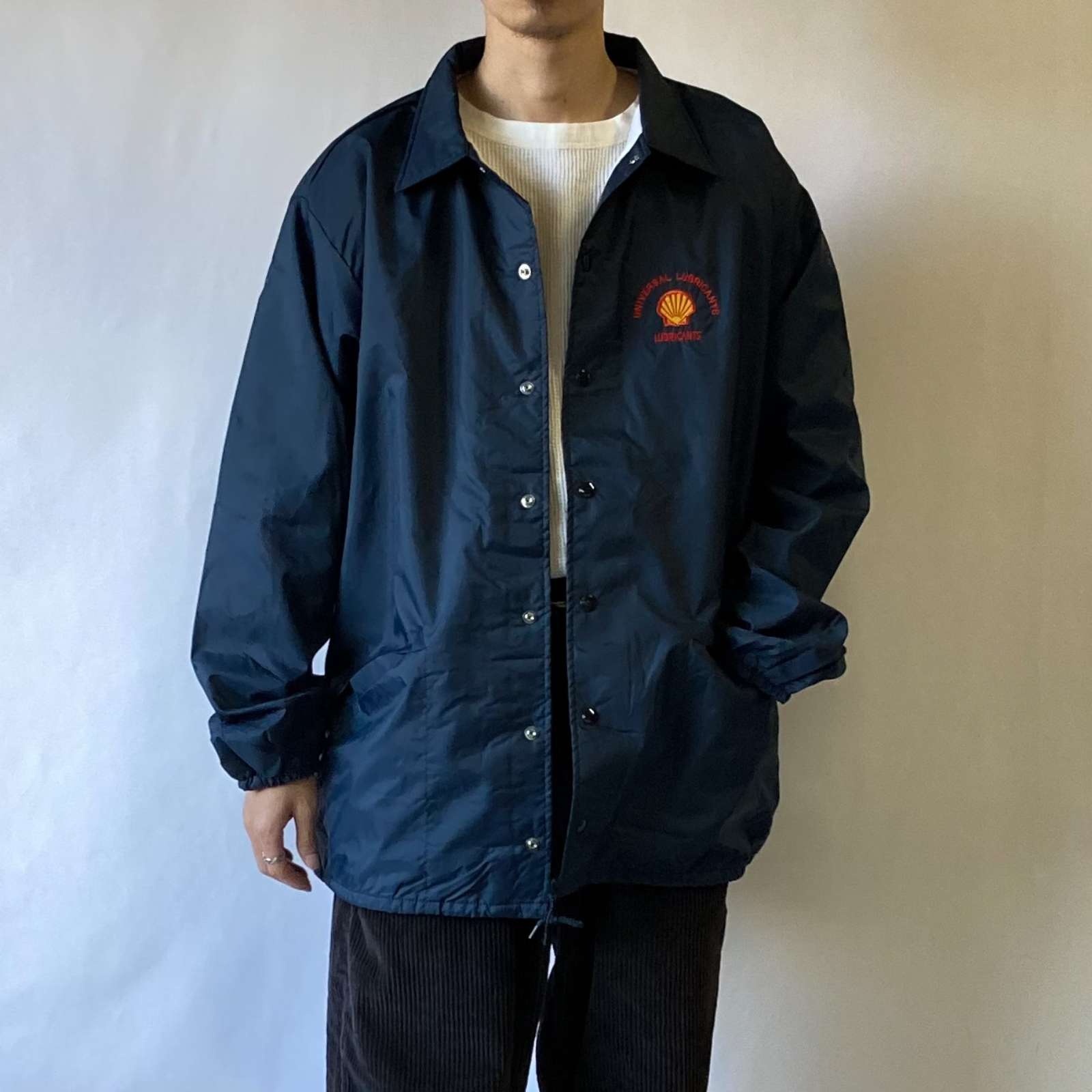 90s coach jacket 企業　made in USA