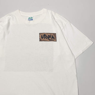 "made in USA" utopia 両面プリント Tシャツ