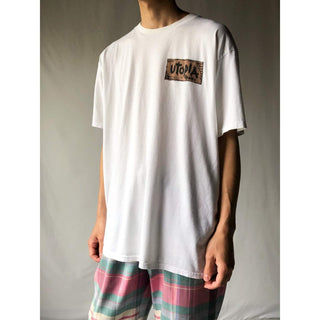 "made in USA" utopia 両面プリント Tシャツ