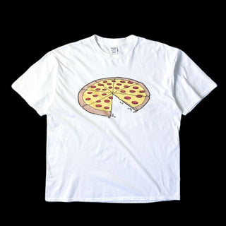 GILDAN "PIZZA" プリントTシャツ