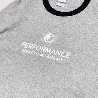 "PERFORMANCE HEALTH ACADEMY" リンガー Tシャツ