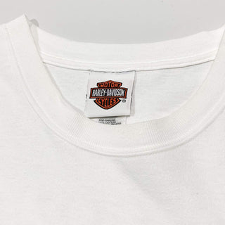 "made in USA" HARLEY DAVIDSON "BELL COUNTY" 両面プリント Tシャツ