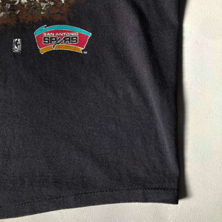 90's "made in USA" SALEM  "SANANTONIO SPURS" プリントTシャツ