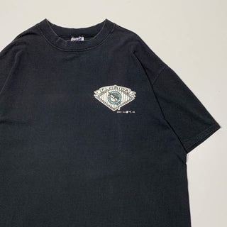 "made in USA" 90's MLB Florida Marlins プリント Tシャツ