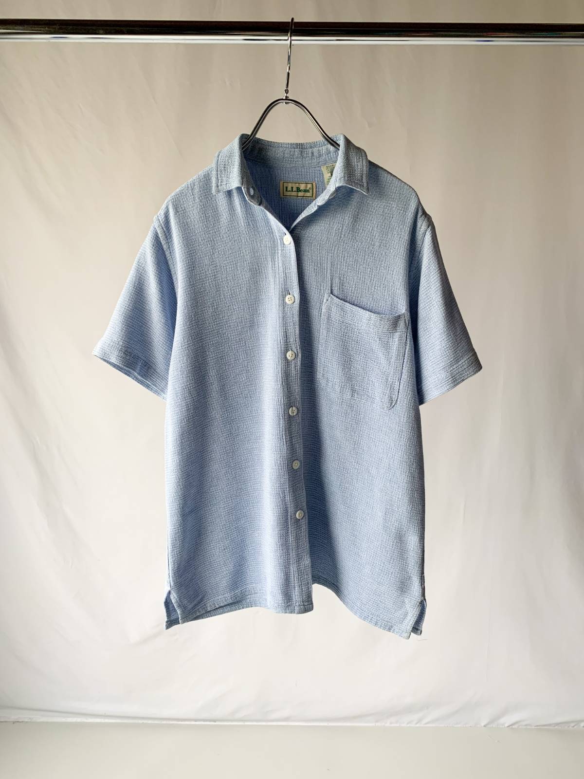 古着–～90's L.L.BEAN ボックスシルエット S/S シャツ – 【古着通販