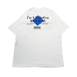 "made in USA" 90's "Ask Me Anything" 両面プリント Tシャツ