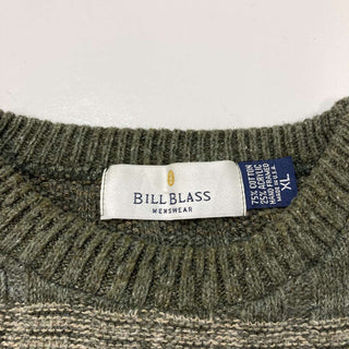 90's "made in USA" BILLBLASS 総柄コットンニット