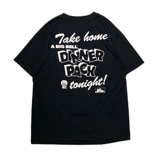 90's Hanes "BIG BELL DINNER PACKS" 両面プリント Tシャツ