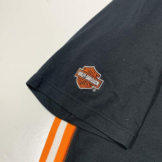 HARLEY DAVIDSON ワッペン プリントTシャツ