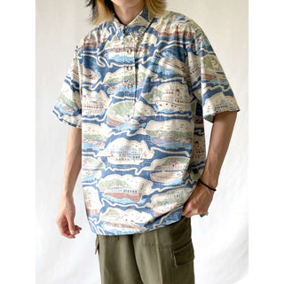 REYN SPOONER S/S ボタンダウンシャツ