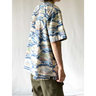 REYN SPOONER S/S ボタンダウンシャツ