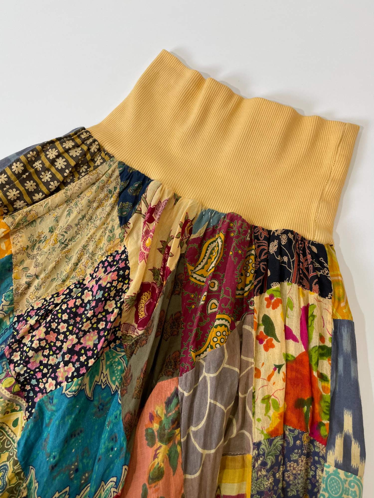 最新海外 粉袋 パッチワークロングスカート | www.terrazaalmar.com.ar